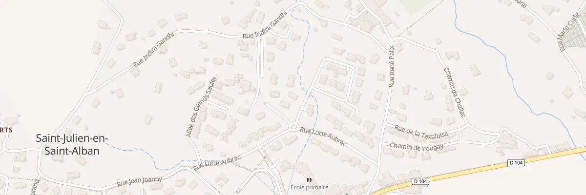 Plan du 45 Imp Ronde des Cedres à Saint-Julien-en-Saint-Alban