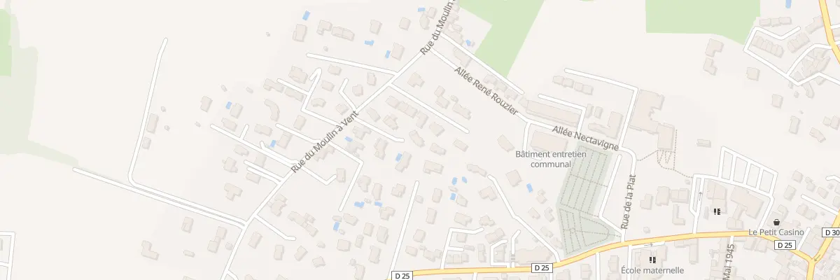 Plan du 45 Rue du Moulin à Vent à Soucieu-en-Jarrest