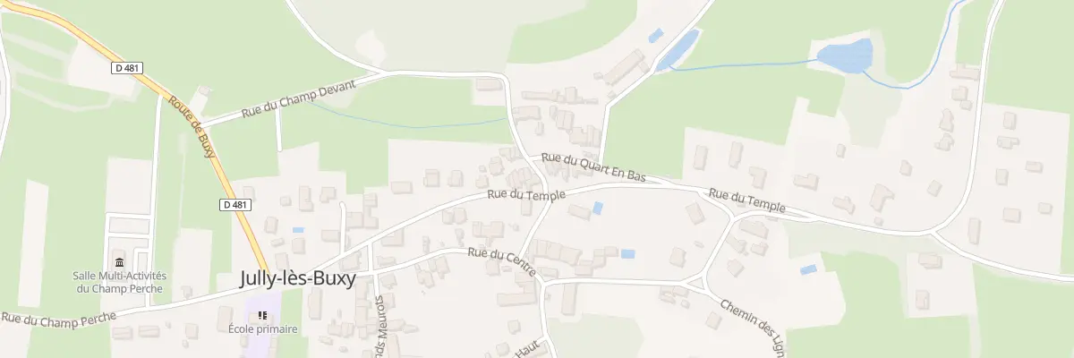Plan du 23 Rue du Temple à Jully-lès-Buxy