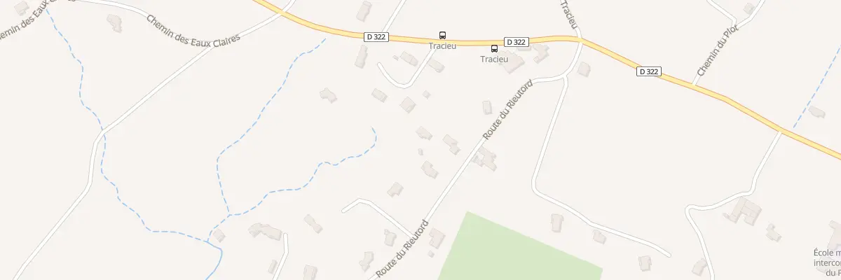 Plan du 238 Rte du Rieutord à Saint-Vincent-de-Barrès