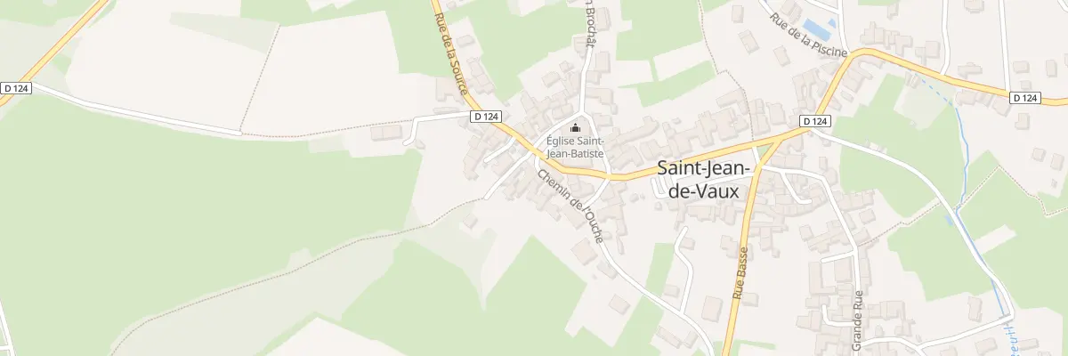 Plan du 5036 Pl Petite Place à Saint-Jean-de-Vaux