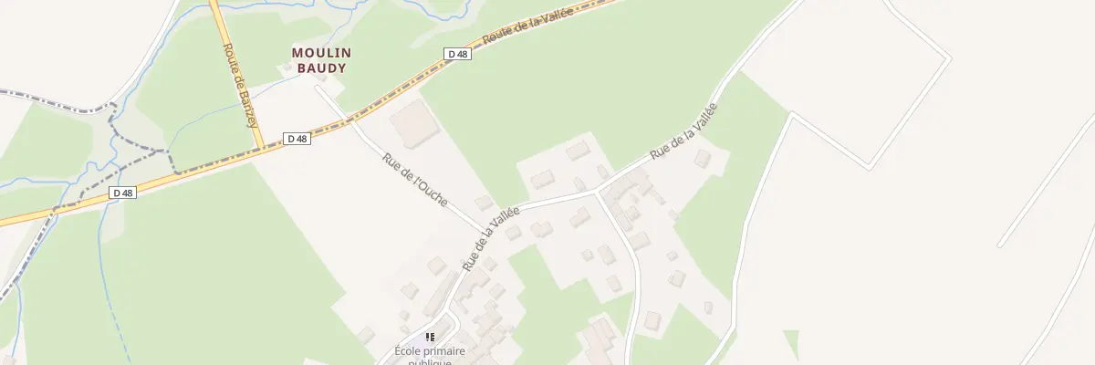 Plan du 17 Rue de la Vallée à Saint-Denis-de-Vaux