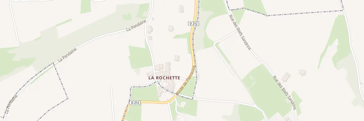 Plan du 6 Rte de Pierreclos à Milly-Lamartine