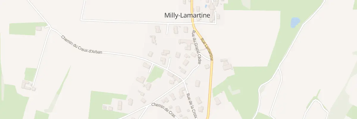 Plan du 4 Che du Creux d’Arban à Milly-Lamartine