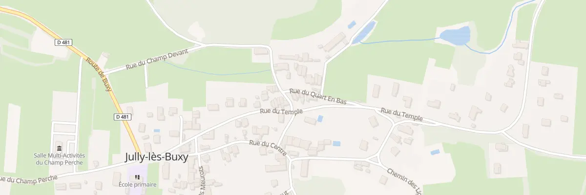 Plan du 5 Rue du Champ Devant à Jully-lès-Buxy