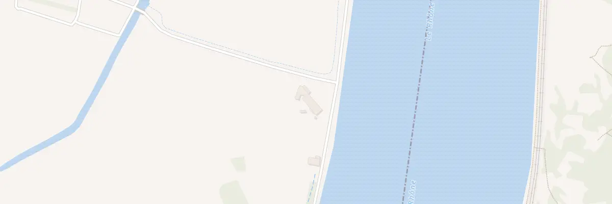 Plan du 2528 Rte des Iles des Perriers à Viviers