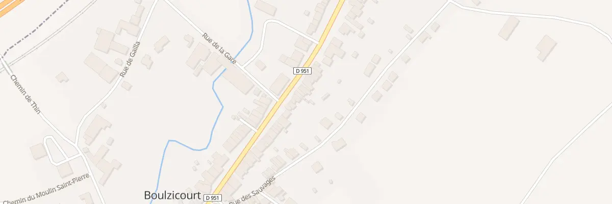 Plan du 10 Rue de Halbotine à Boulzicourt