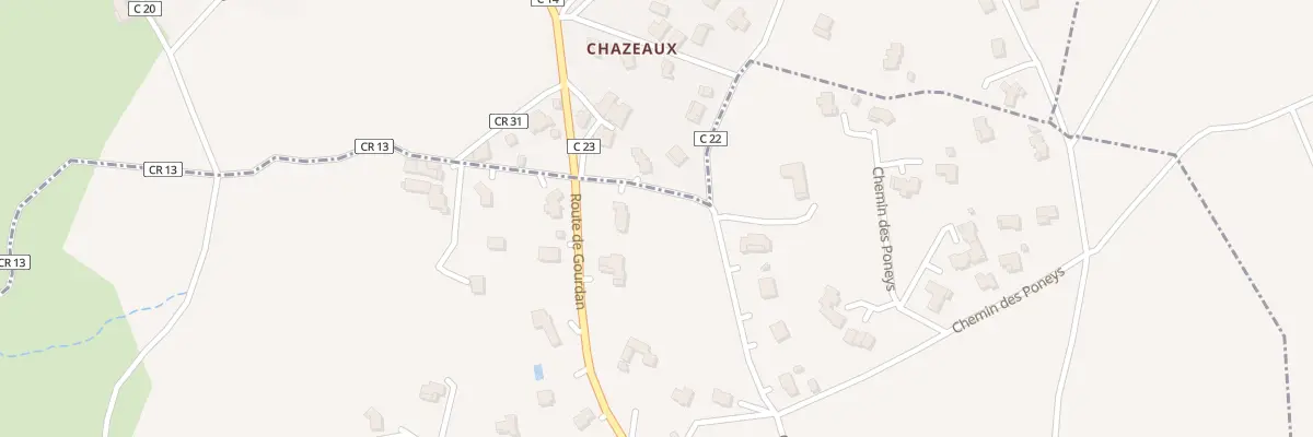 Plan du 5425 Che des Murets à Saint-Clair