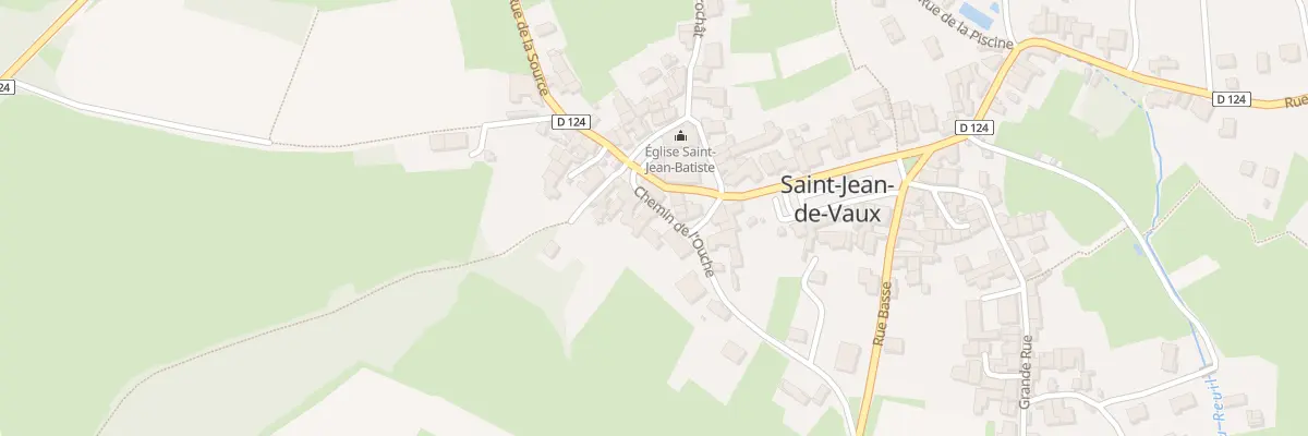 Plan du 12 Che de l’Ouche à Saint-Jean-de-Vaux