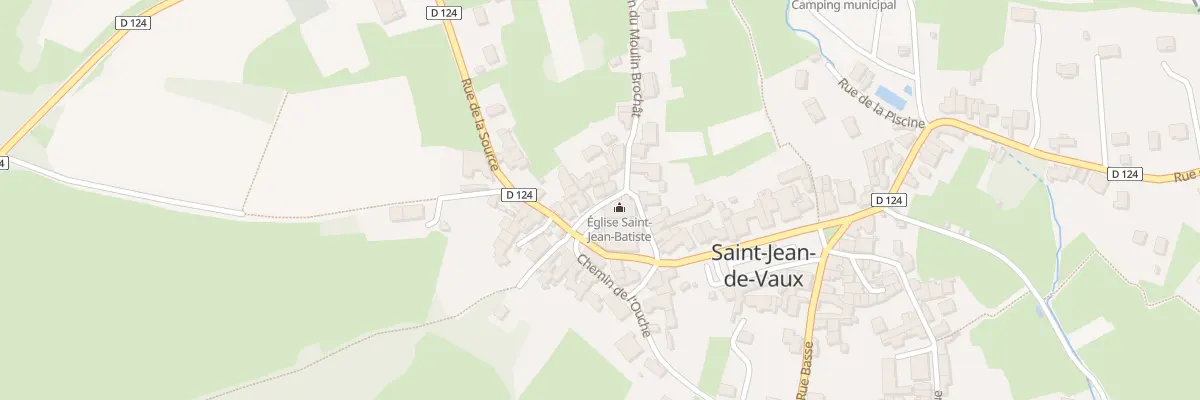 Plan du 5019 Che du Moulin Brochat à Saint-Jean-de-Vaux