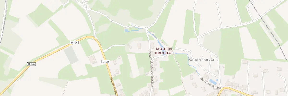 Plan du 19 Che du Moulin Brochat à Saint-Jean-de-Vaux