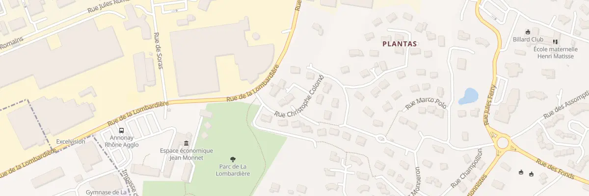Plan du 462 Rue Christophe Colomb à Davézieux