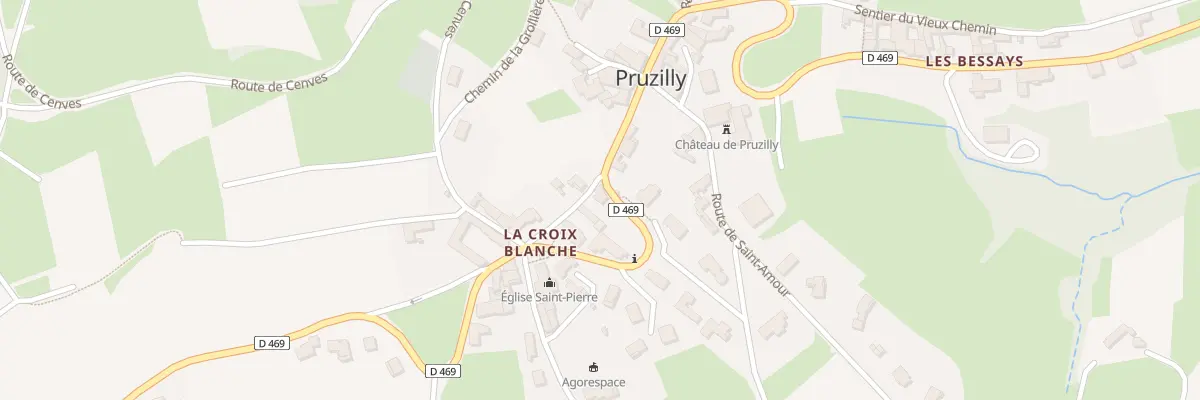 Plan du 5002 Pruzilly à Pruzilly