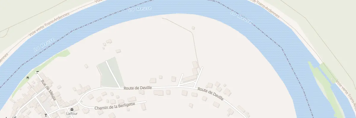 Plan du 19 Rte de Deville à Laifour