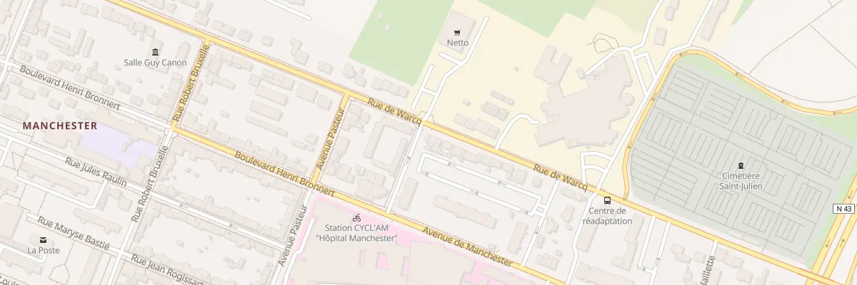 Plan du 79 Rue de Warcq à Charleville-Mézières