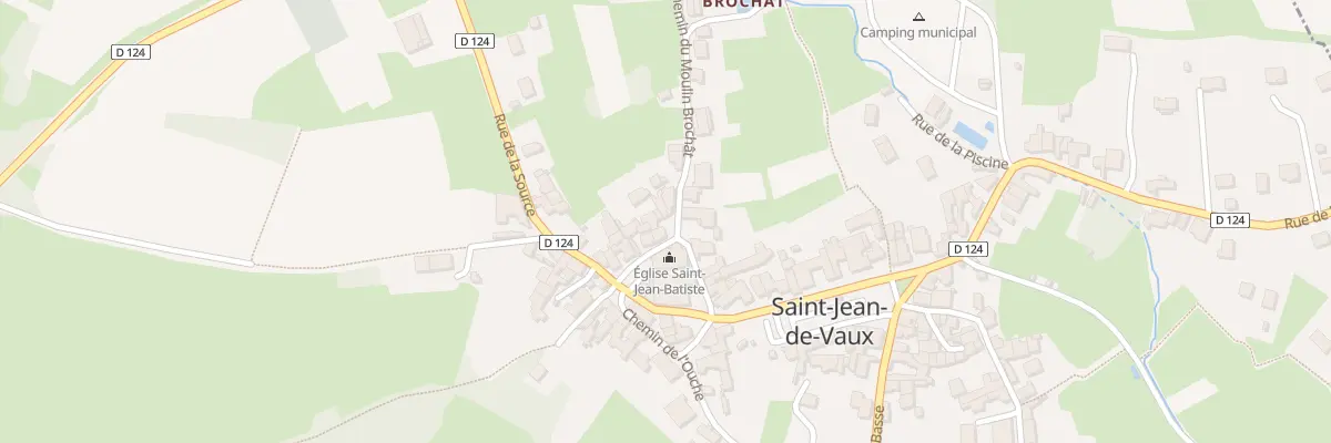 Plan du 3 Che du Moulin Brochat à Saint-Jean-de-Vaux
