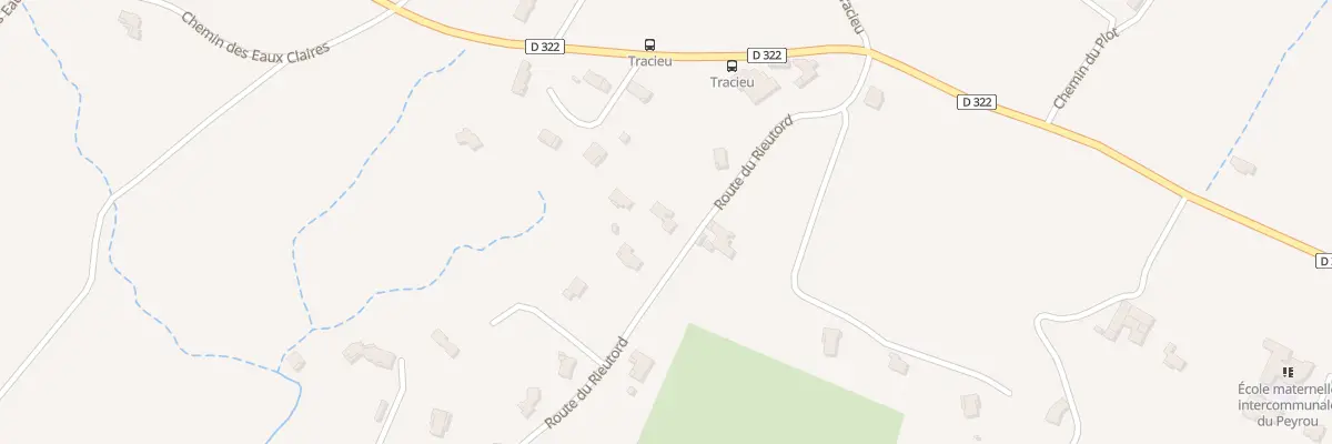 Plan du 212 Rte du Rieutord à Saint-Vincent-de-Barrès