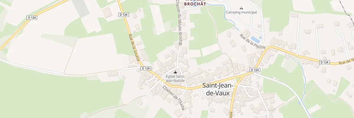 Plan du 7 Che du Moulin Brochat à Saint-Jean-de-Vaux