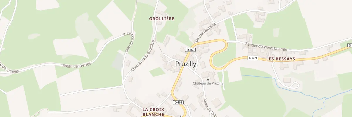Plan du 5143F Pruzilly à Pruzilly