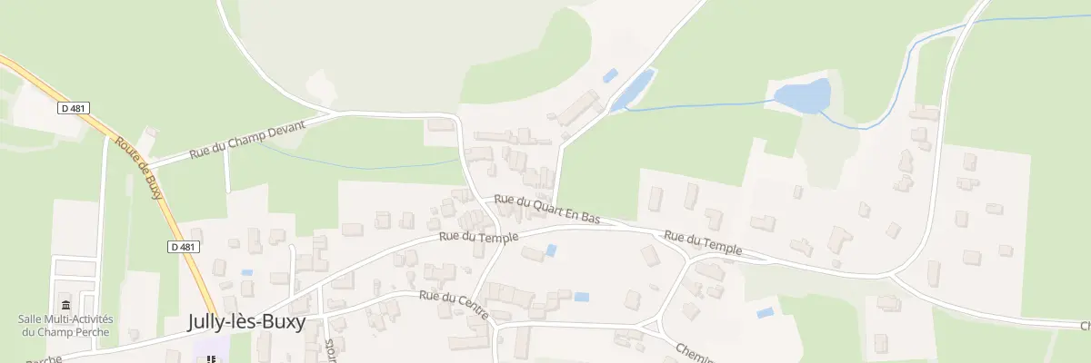Plan du 5A Rue du Quart En Bas à Jully-lès-Buxy