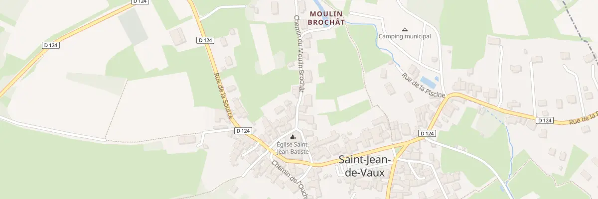 Plan du 11 Che du Moulin Brochat à Saint-Jean-de-Vaux