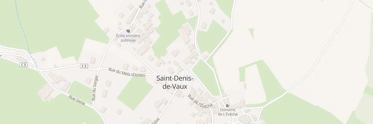 Plan du 16 Rue de la Côte Chalonnaise à Saint-Denis-de-Vaux