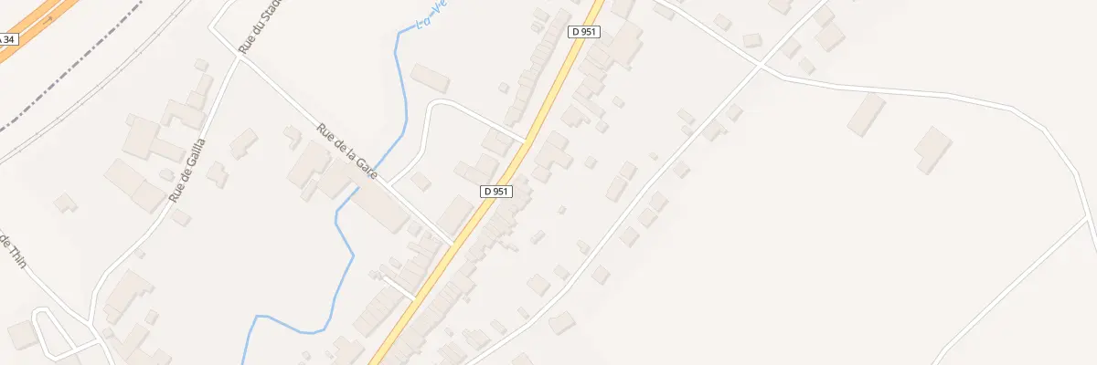 Plan du 30 Rue de Halbotine à Boulzicourt