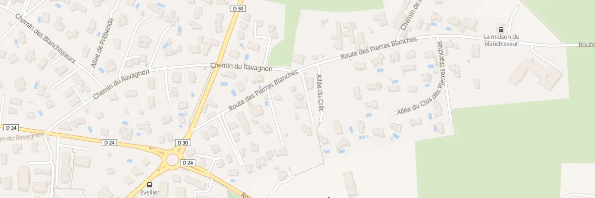 Plan du 12 Rte des Pierres Blanches à Grézieu-la-Varenne
