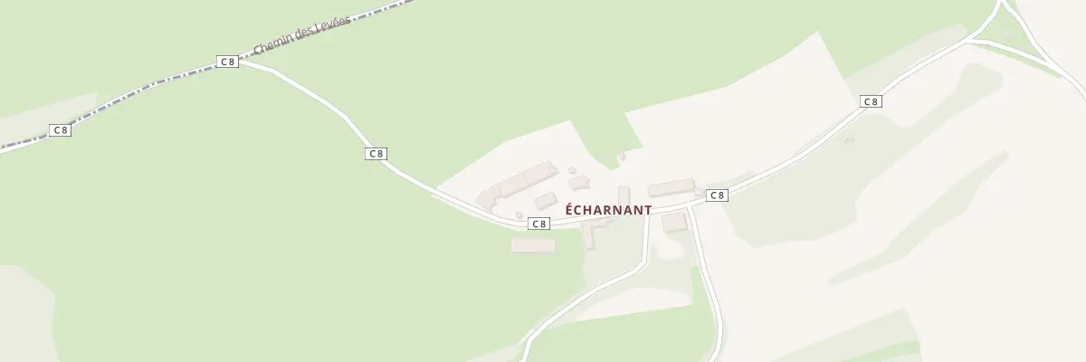Plan du 5060A Echarnant à Montceau-et-Écharnant