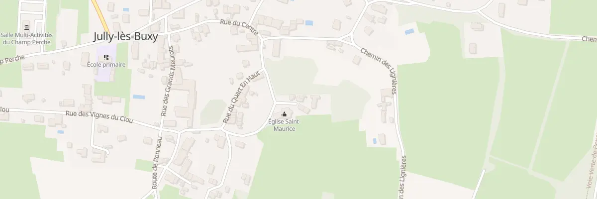 Plan du 15 Mte de l’Eglise à Jully-lès-Buxy