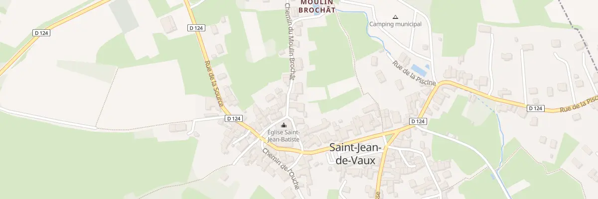 Plan du 5002 Che du Moulin Brochat à Saint-Jean-de-Vaux