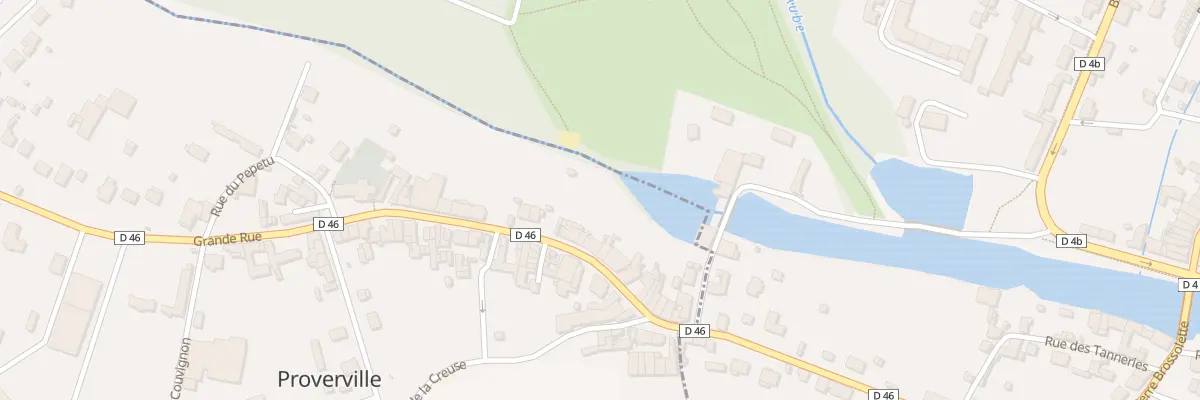 Plan du 26 Grande Rue à Proverville
