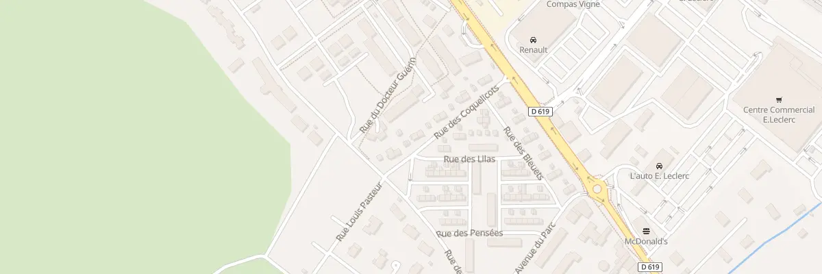 Plan du 16 Rue des Coquelicots à Bar-sur-Aube
