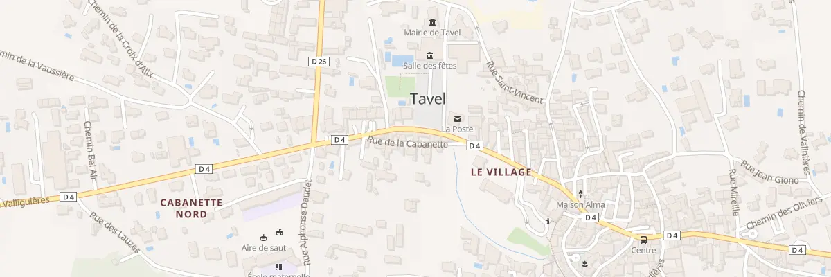 Plan du 5680 Rue de la Cabanette à Tavel