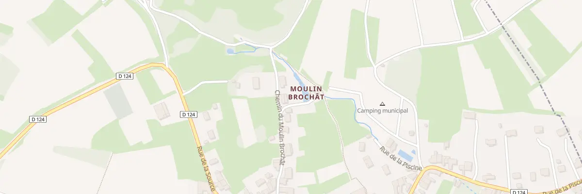 Plan du 20 Che du Moulin Brochat à Saint-Jean-de-Vaux