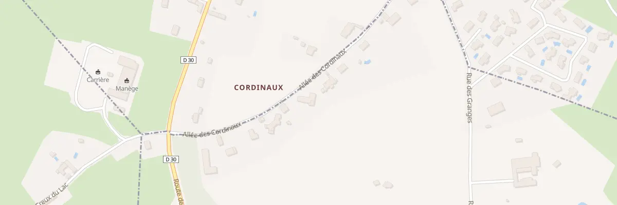 Plan du 29 All des Cordinaux à La Tour-de-Salvagny