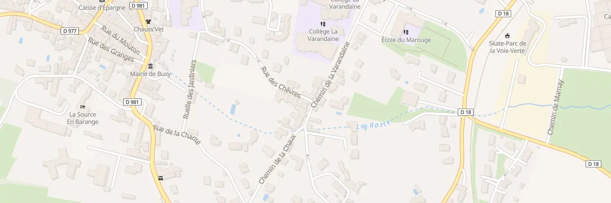 Plan du 24 Rue des Chèvres à Buxy