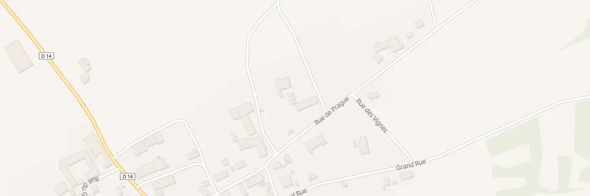 Plan du 17 Rue de Prague à Vouziers