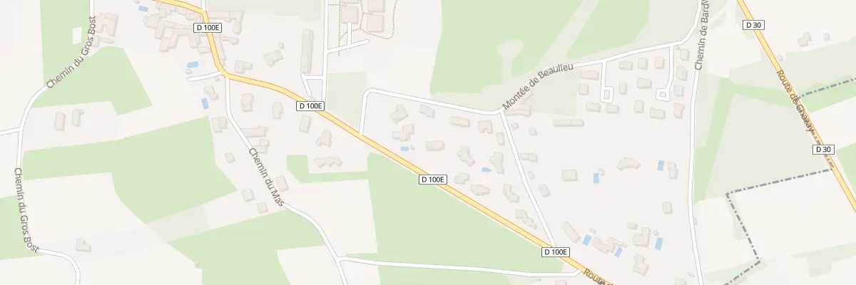 Plan du 430 Mte de Beaulieu à Morancé