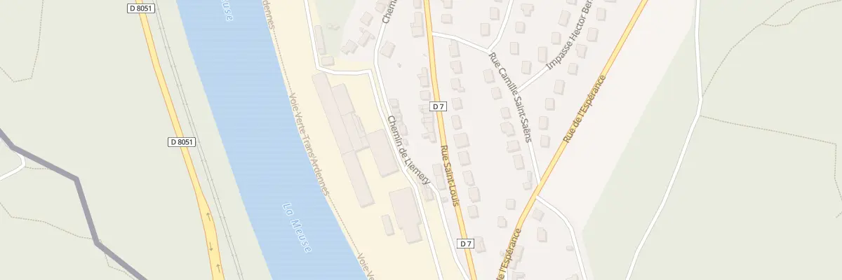 Plan du 5717 Liemery à Haybes