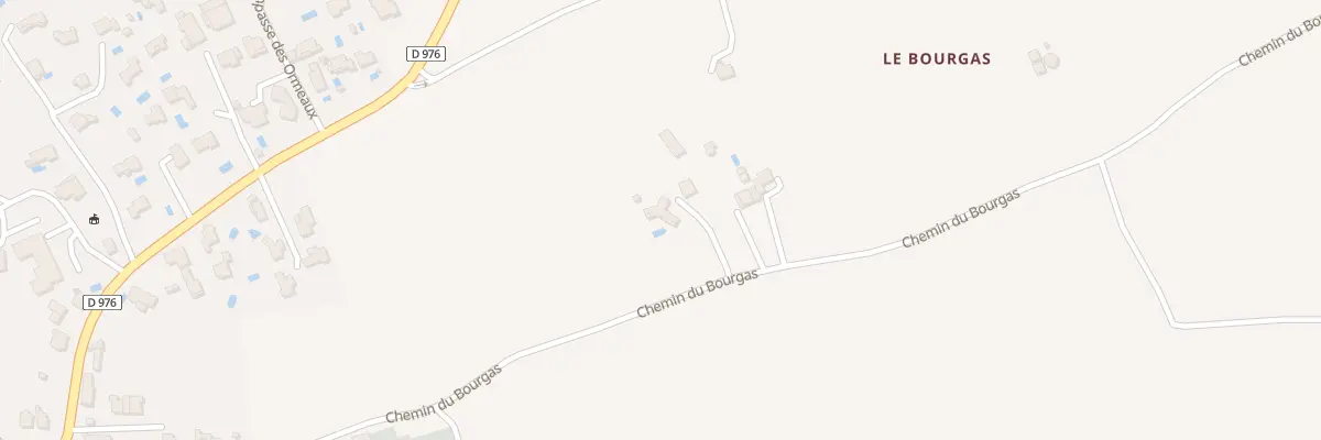 Plan du 535 Che du Bourgas à Rochefort-du-Gard