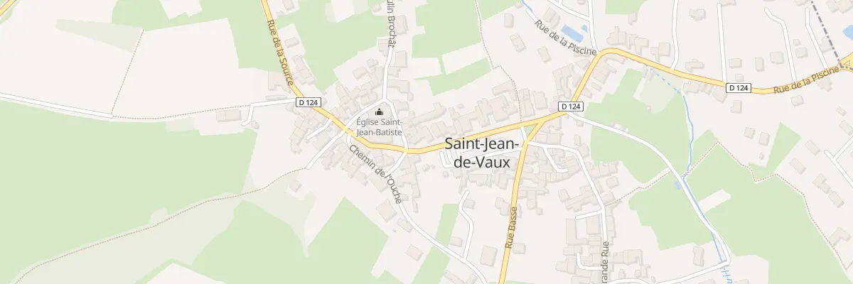 Plan du 28 Pl des Tilleuls à Saint-Jean-de-Vaux