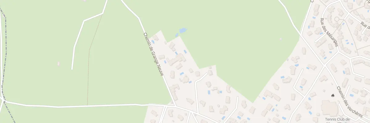 Plan du 500 Che de Grange Neuve à Marcy-l’Étoile