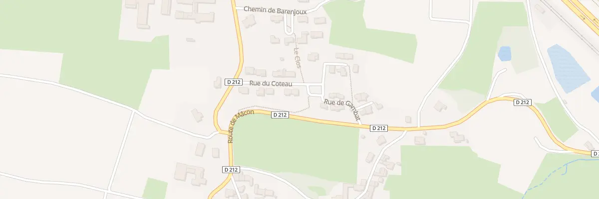 Plan du 10 Rue du Coteau à Milly-Lamartine