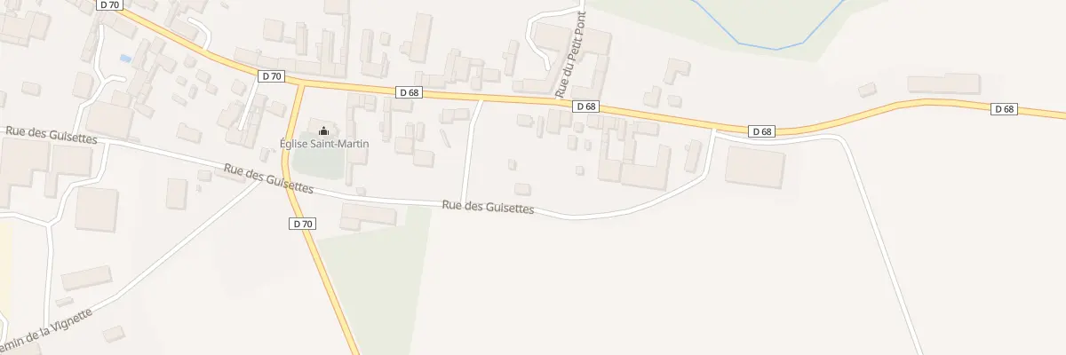 Plan du 5011 La Perinette à Auve