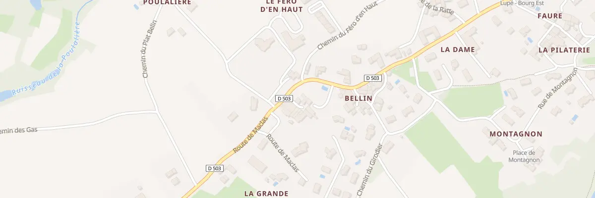 Plan du 5041 Le Calvaire à Lupé