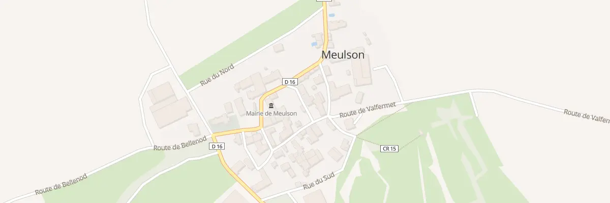 Plan du 9001A Rle de l’Est à Meulson