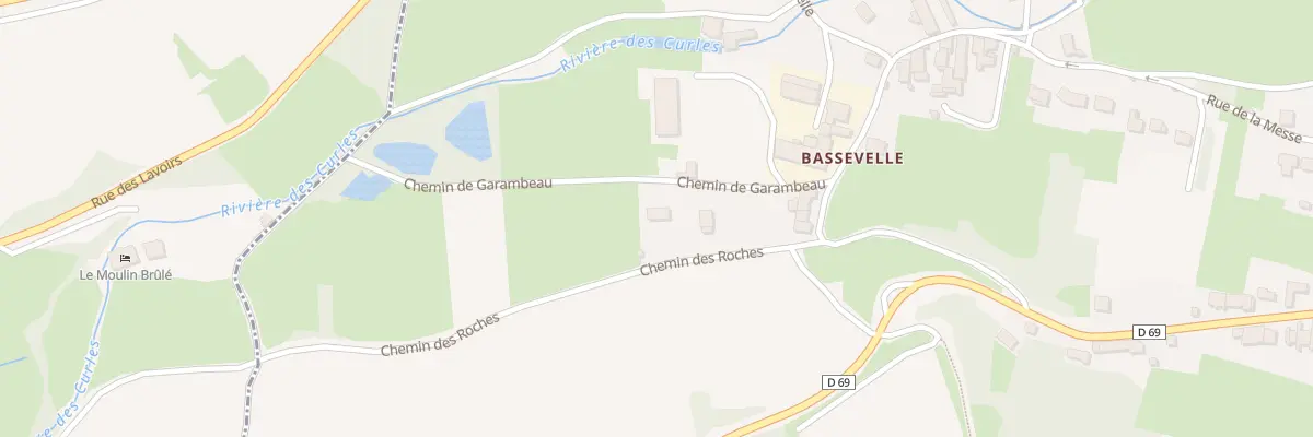 Plan du 5390 La Roche à Saint-Désert