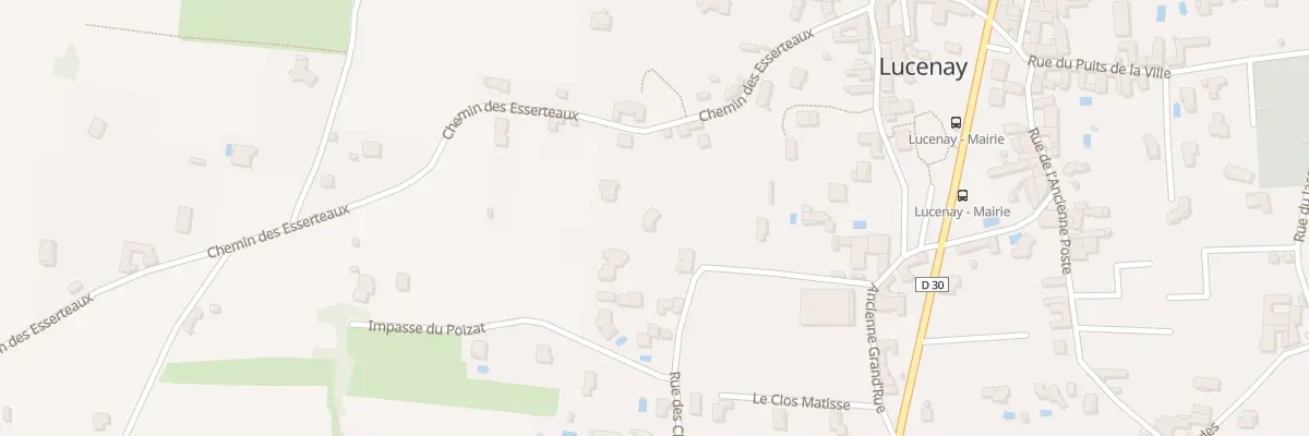 Plan du 132 Rue des Chopines à Lucenay
