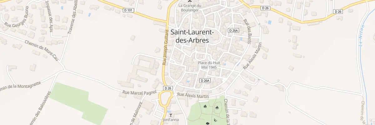 Plan du 5047 Rue François Bonhomme à Saint-Laurent-des-Arbres